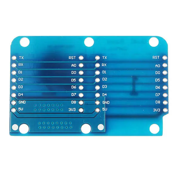 File:Double Socket Dual Base Shield For D1 Mini NodeMCU ESP8266 DIY PCB D1 Expansion Board-2.png