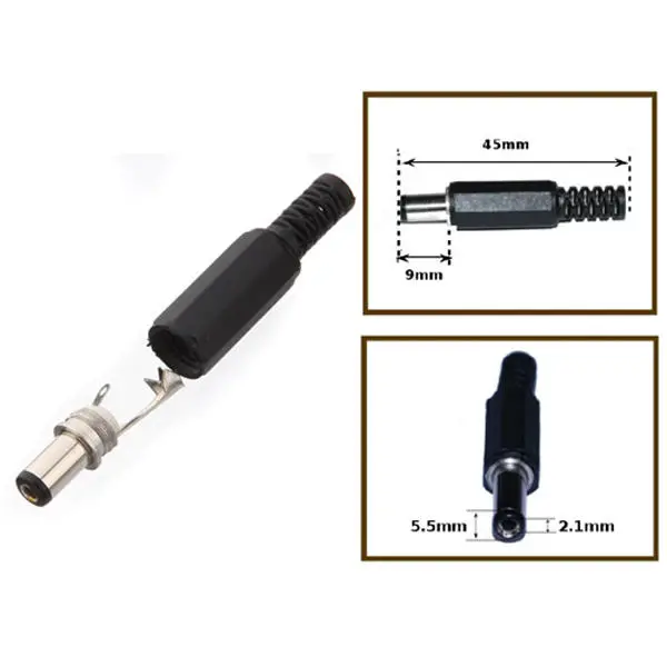 File:2.1 x 5.5mm DC Power Male Plug Jack Adapter Connector-1.png