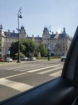 Budapest morning — City Park area, Wed 5 Aug