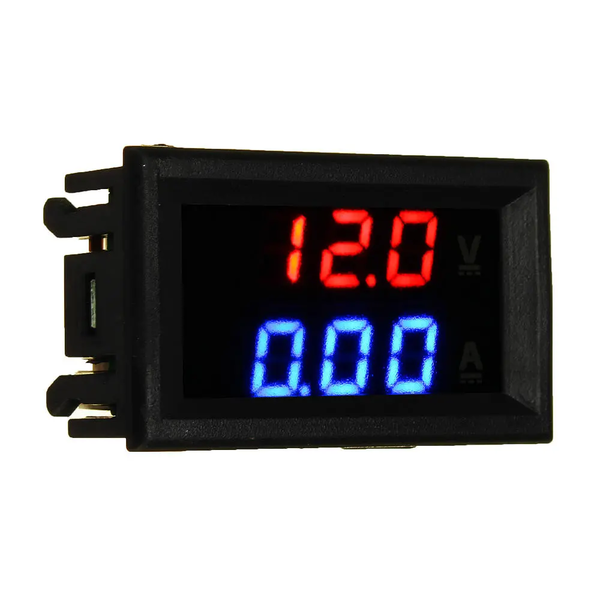 File:Geekcreit® Mini Digital Voltmeter Ammeter DC 100V 10A Voltmeter Current Meter Tester Blue+Red Dual LED Display-1.png