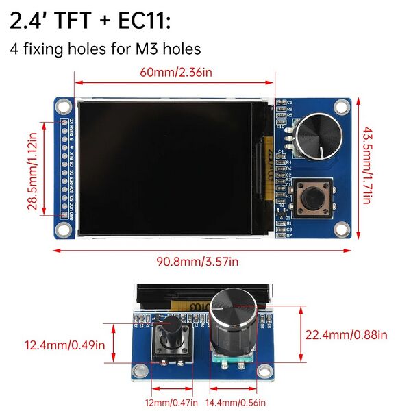 File:1.8-Inch 2.4-Inch TFT Display Screen With Ec11 Rotary Encoder Combination Module SPI Interface LCD Screen Electronic Kit - AliExpress 502 - image 04.jpg