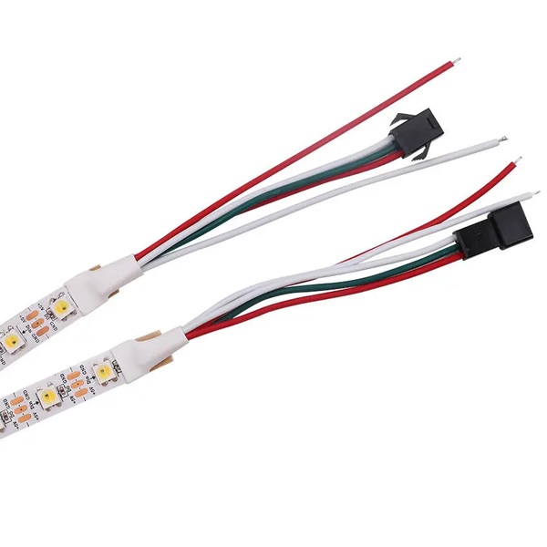 File:5M WS2812B 5 Pins RGBW RGBWW 4 IN 1 LED Strip Light Non-Waterproof DC5V - RGB+Warm White 1M-2.png