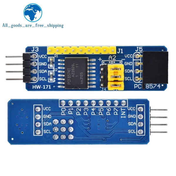 File:TZTPCF8574-IO-Expansion-Board-I-O-Expander-I2C-Bus-Evaluation-Development-Module.jpg-2.png