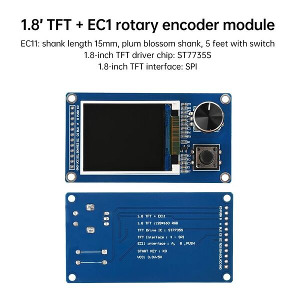 File:1.8-Inch 2.4-Inch TFT Display Screen With Ec11 Rotary Encoder Combination Module SPI Interface LCD Screen Electronic Kit - AliExpress 502 - image 05.jpg