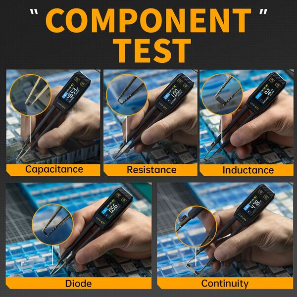 File:FNIRSI LCR-ST1 Mini Smart Tweezer LCR SMD ESR Tester Resistance Capacitance Inductance Continuity Diode Test Measurement Tools - AliExpress 1420 - image 05.jpg