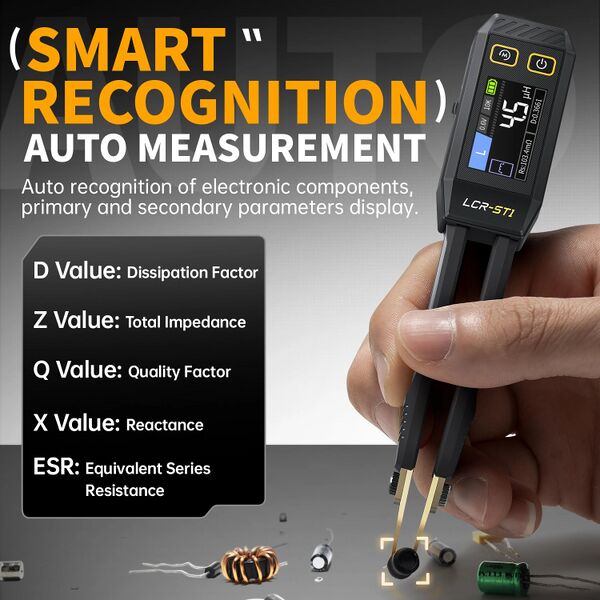 File:FNIRSI LCR-ST1 Mini Smart Tweezer LCR SMD ESR Tester Resistance Capacitance Inductance Continuity Diode Test Measurement Tools - AliExpress 1420 - image 02.jpg