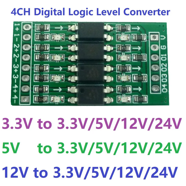 File:4ch 3.3V 5V 12V 24V Digital Logic Level Conversion Module PNP NPN to NPN Optical Isolation Board for Arduiuo NANO STM32 AVR - AliExpress 502 - image 01.png