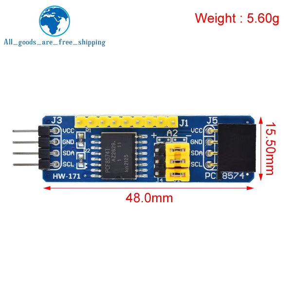 File:TZTPCF8574-IO-Expansion-Board-I-O-Expander-I2C-Bus-Evaluation-Development-Module.jpg.png